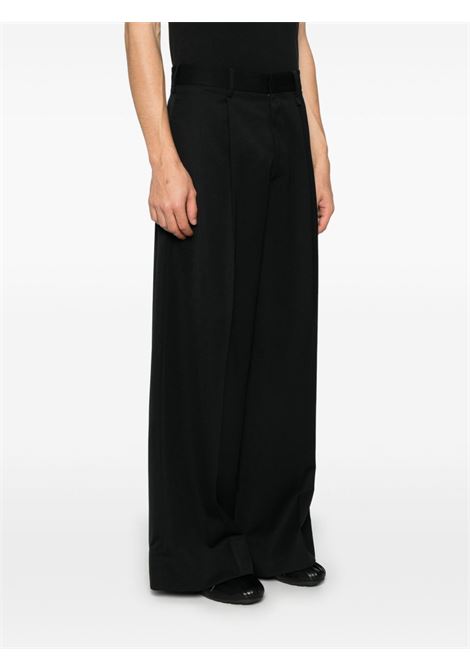 Pantaloni a gamba ampia  in nero Simone Rocha - uomo SIMONE ROCHA | 41181217BLK